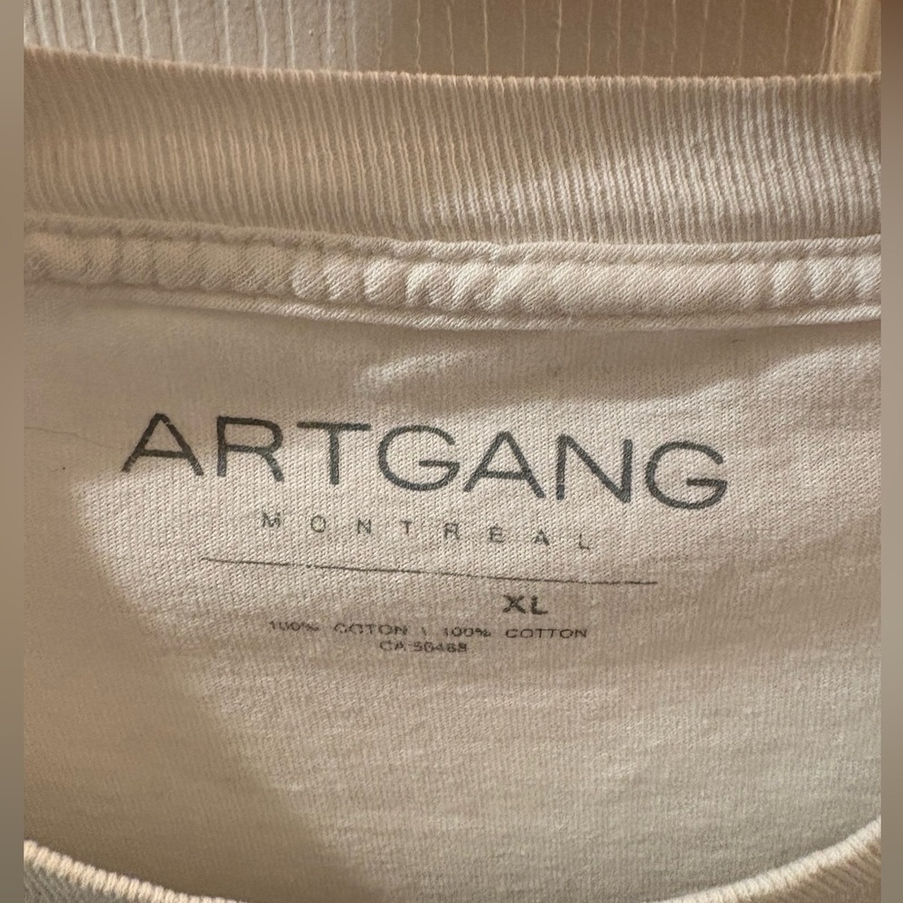 Artgang White Graphic T-Shirt - Picture 2 of 3